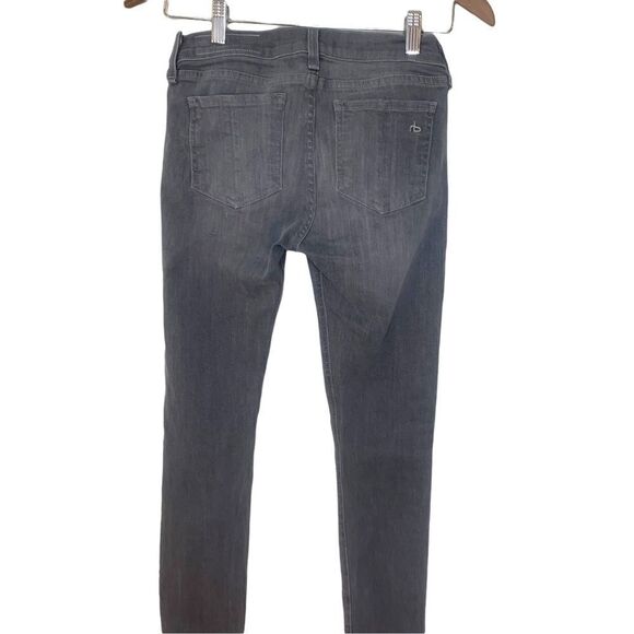 RAG & Bone Skinny Jeans In Grey Wash - Picture 6 of 12